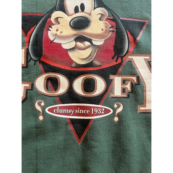 Vintage 90s Denim jacket, Jean Jacket, Oversized, Goofy Patch - Picture 4 of 4